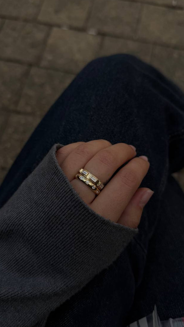 Axis ring - 14K gold