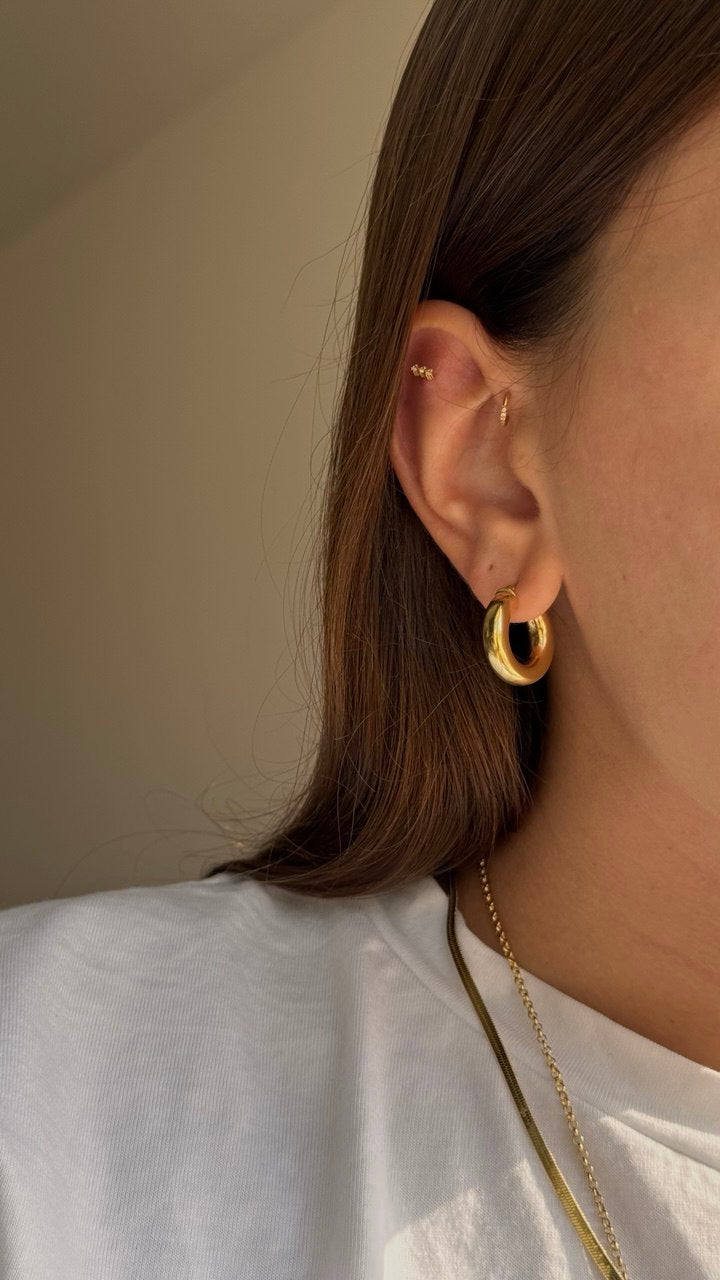 Bombai Earrings - Gold