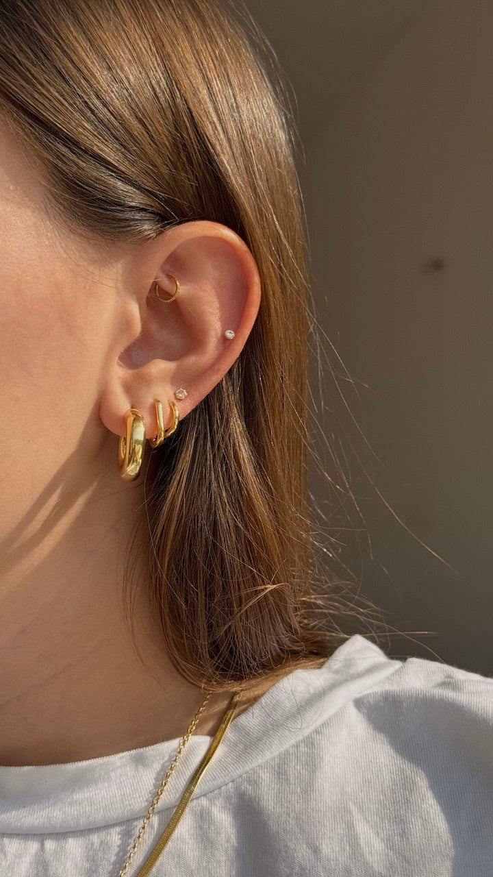 Bombai Earrings - Gold