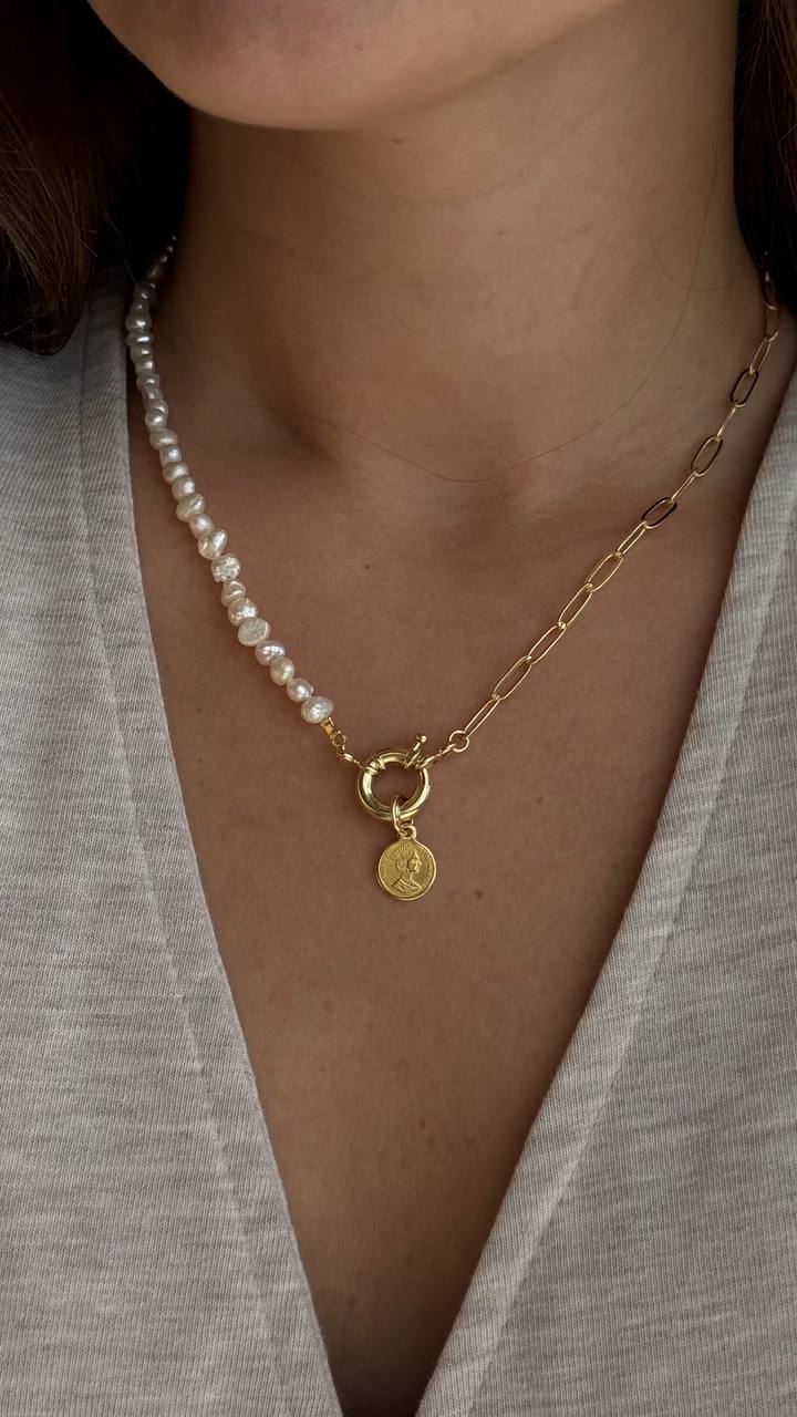 Mati Necklace - Gold