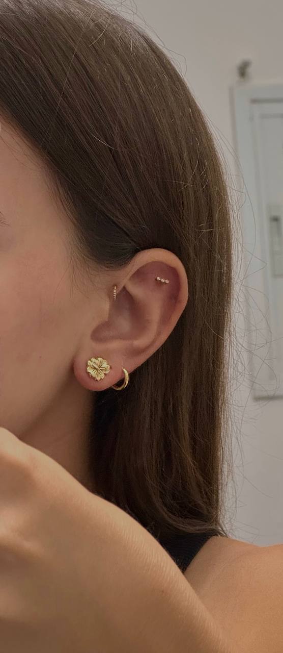 Hibi Earrings - Gold