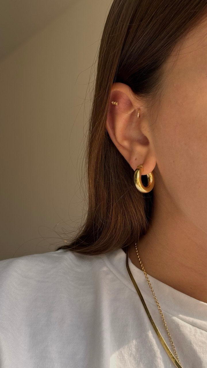 Bombai Earrings - Gold