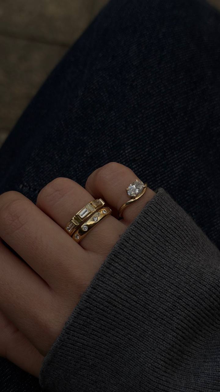 Axis ring - 14K gold